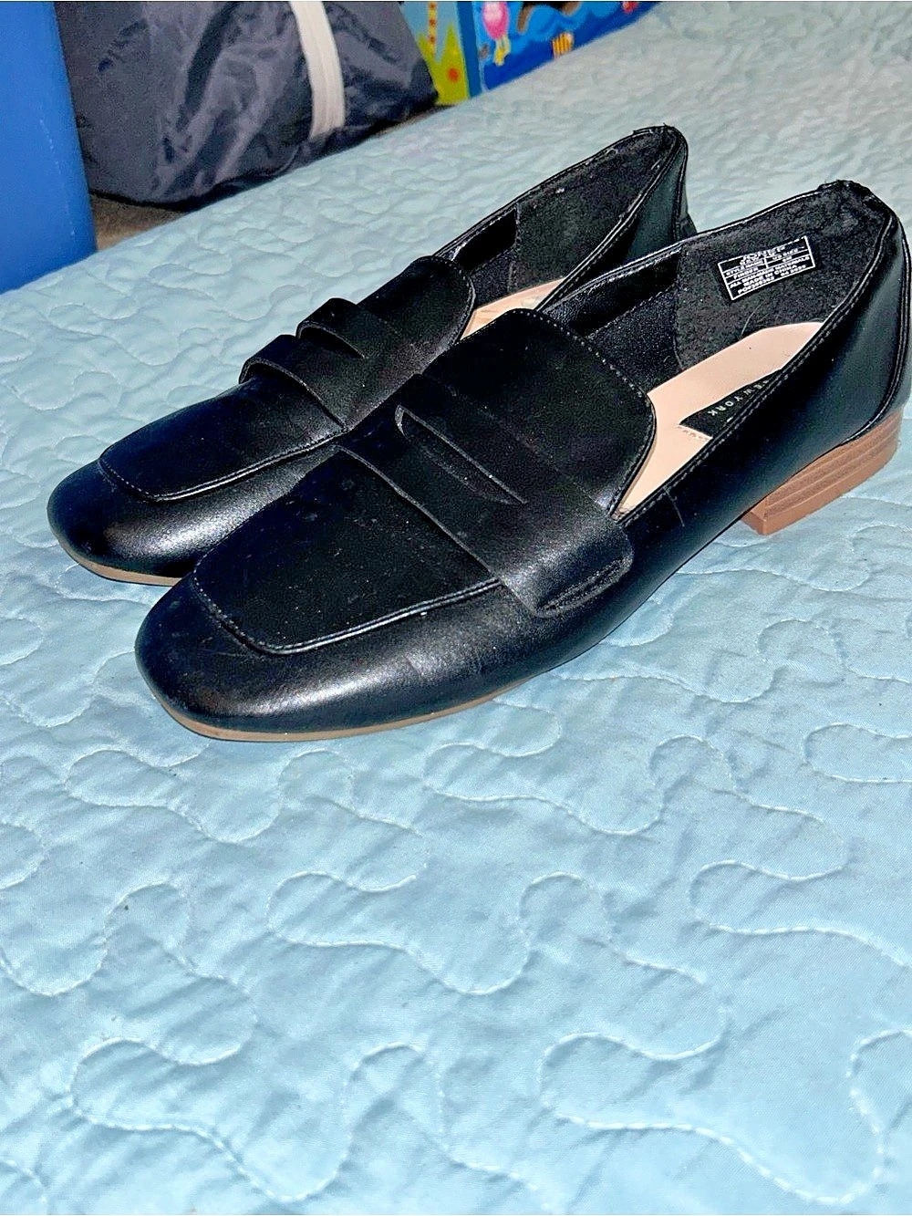 Jones New York Finder Black & Brown Loafers US 6M